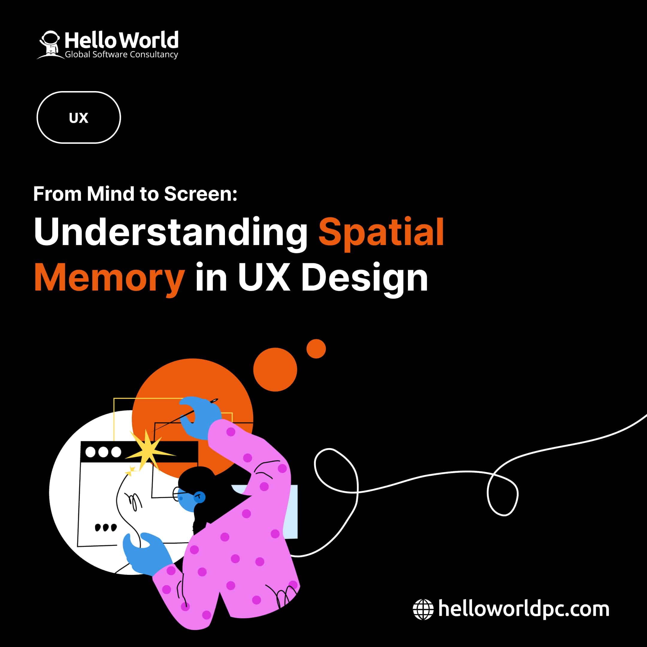 From Mind to Screen: Understanding Spatial Memory in UX Design